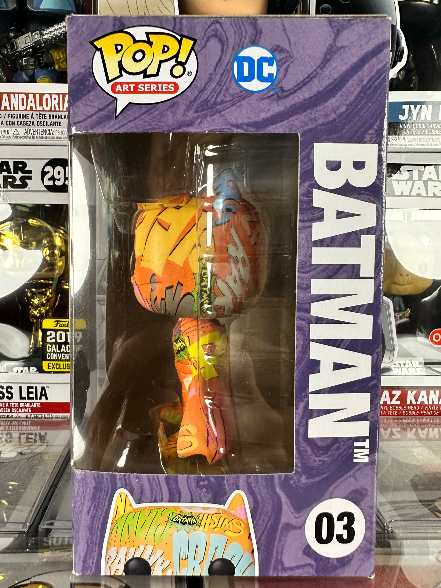 DC Batman -Batman (Orange and Yellow) (Art Series) (03) Vaulted