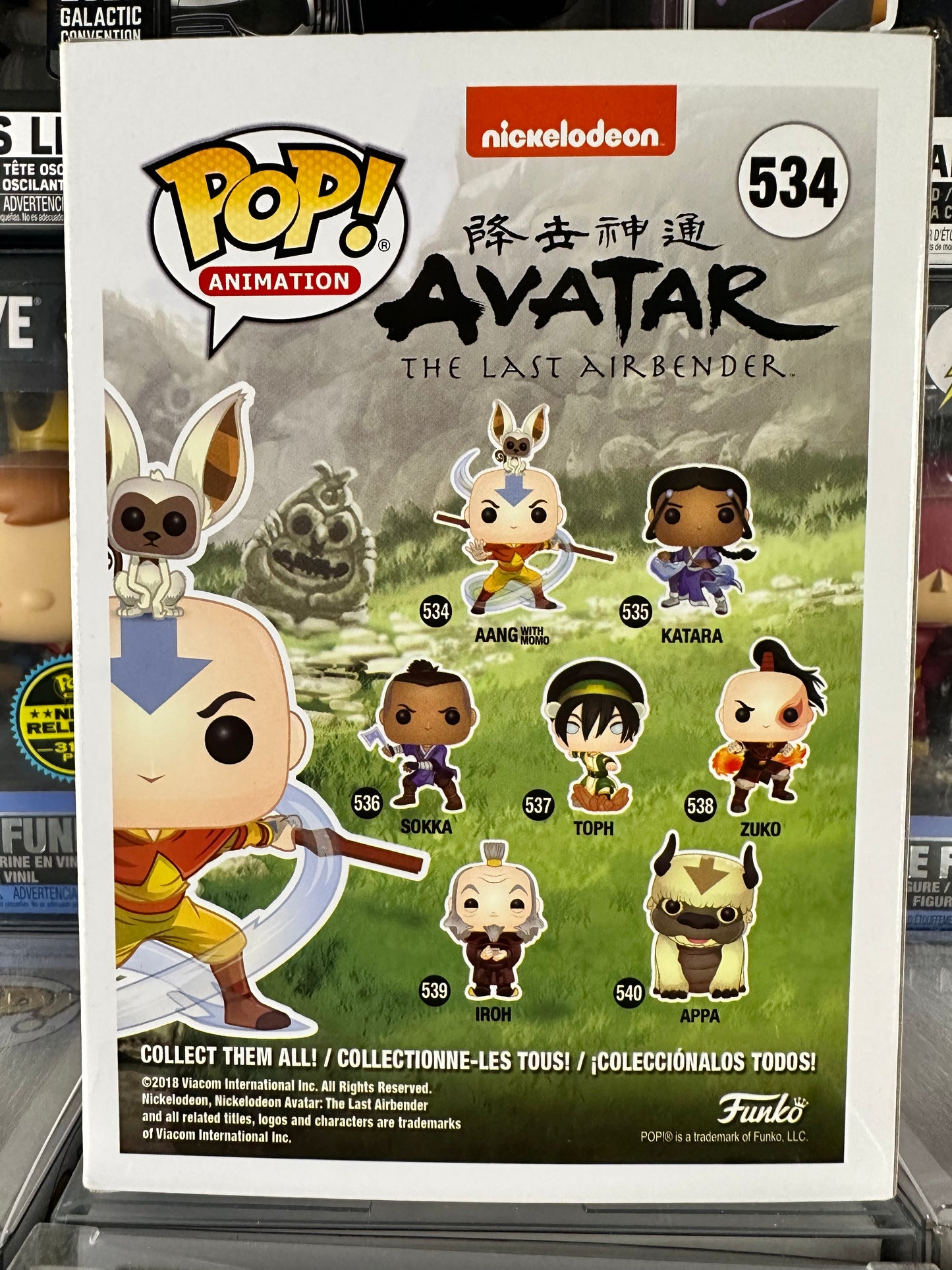 Avatar - Aang with Momo (534)