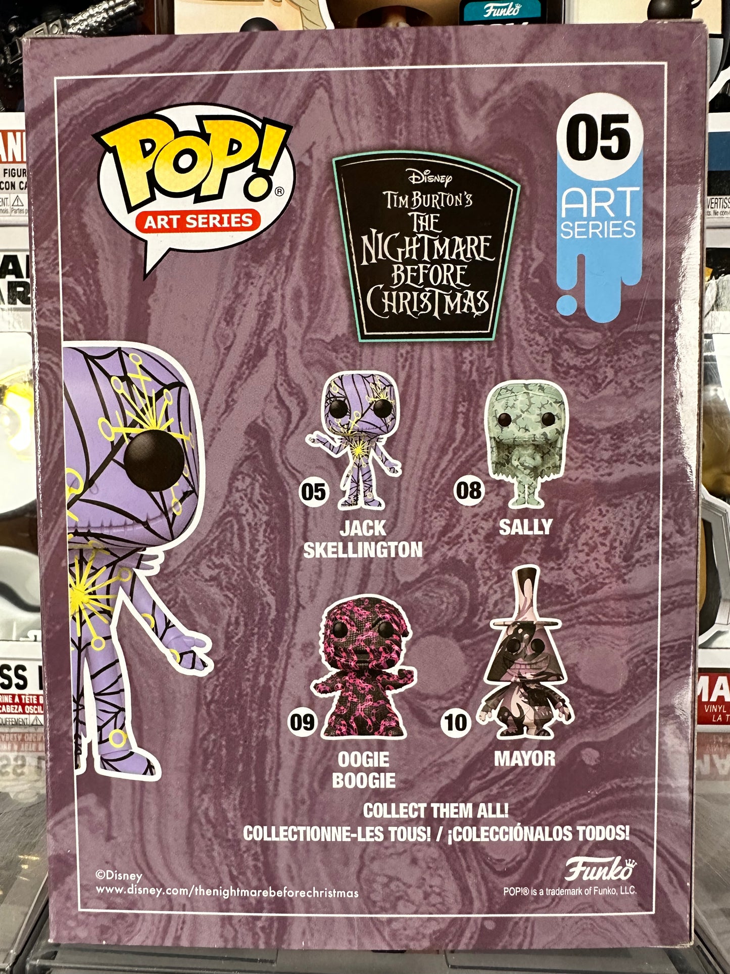 Disney - Jack Skellington (Purple) (Art Series) (05)