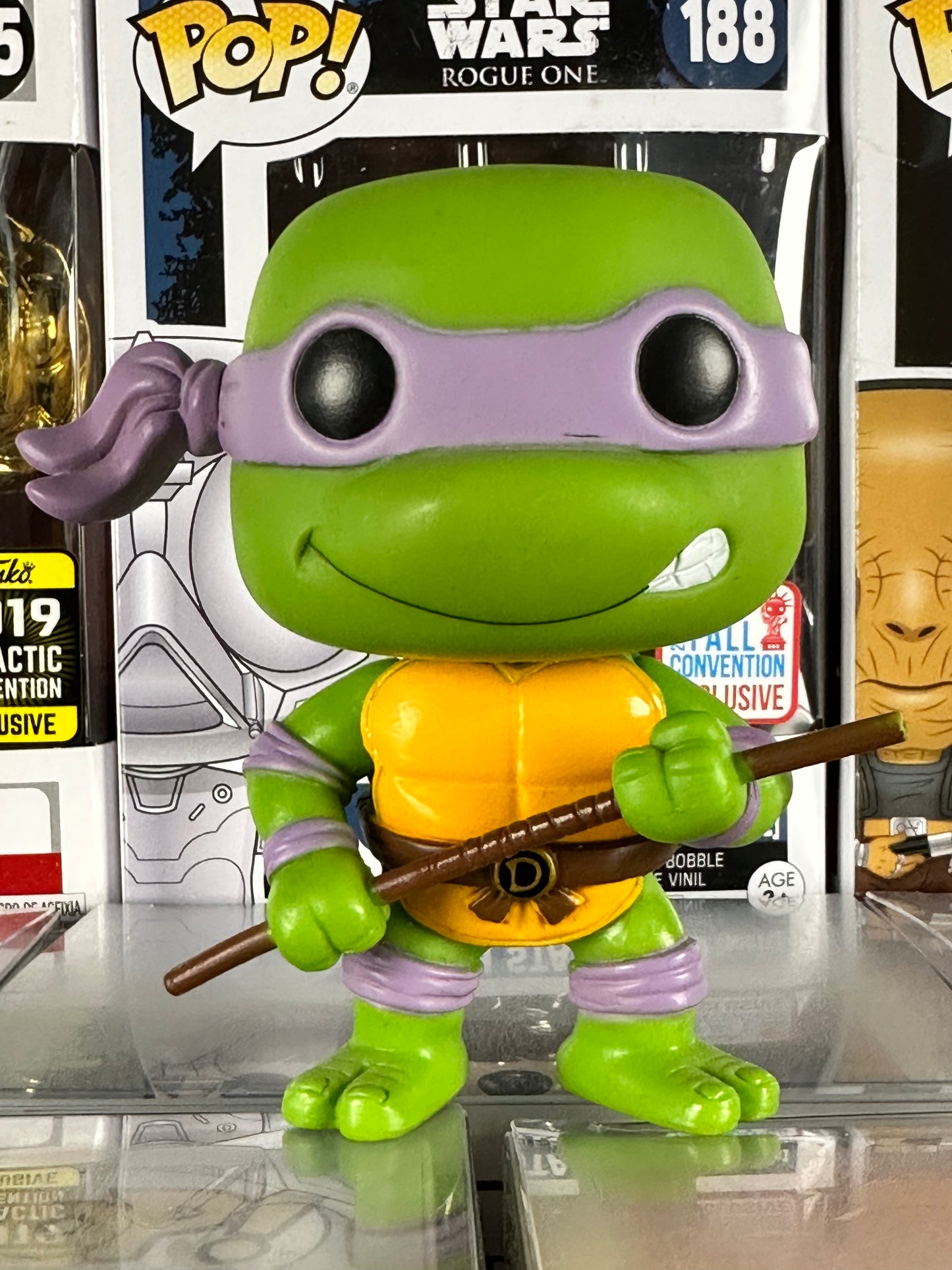 Tortugas Ninja mutantes adolescentes - Donatello (60) abovedado