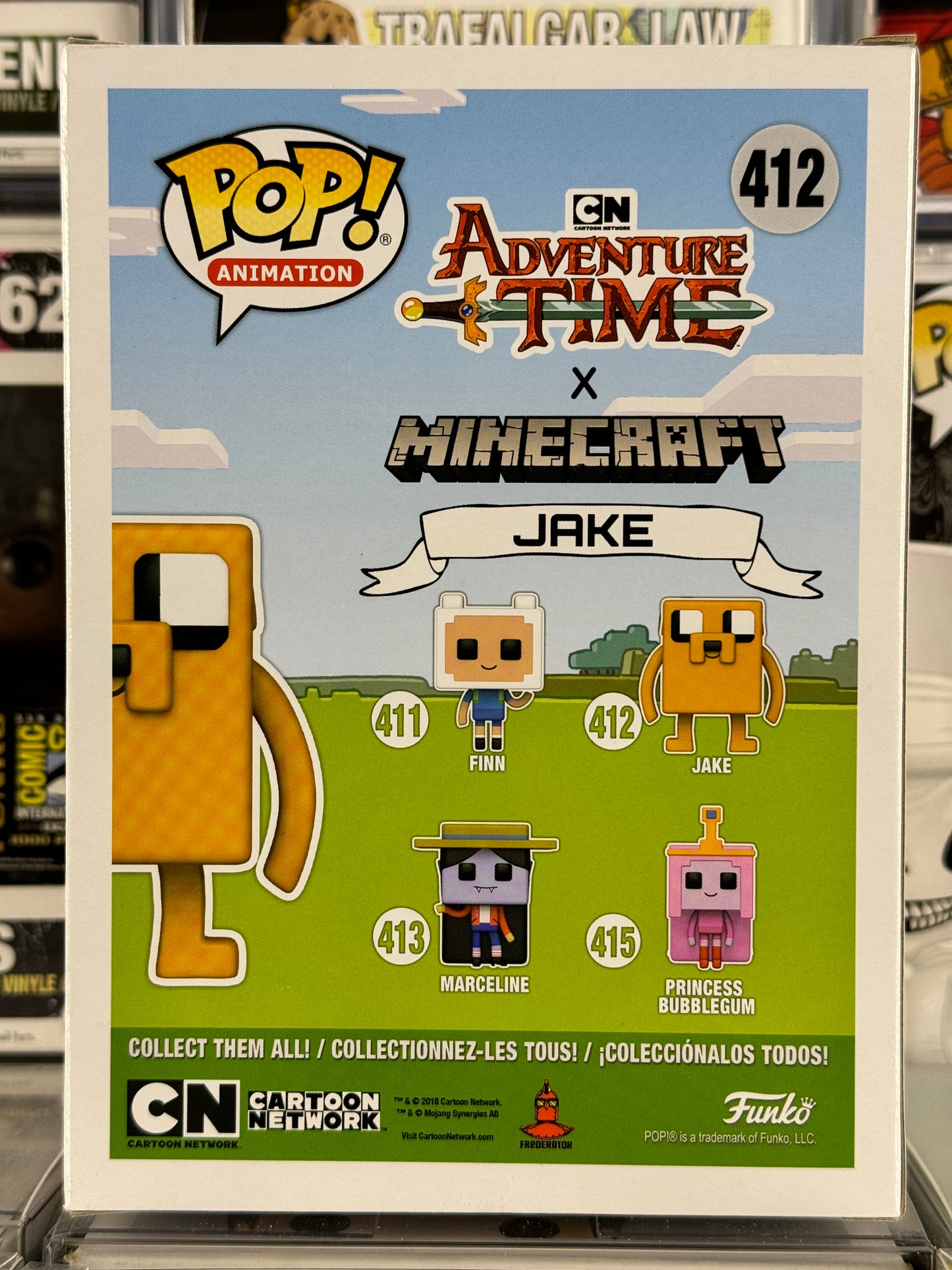 Adventure Time - Jake (Minecraft Style) (412) Vaulted