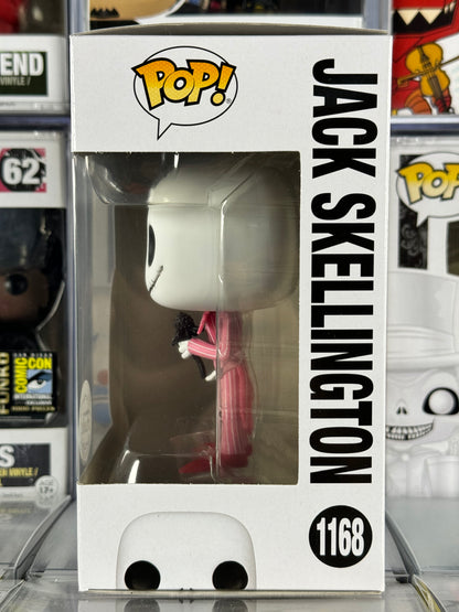 Disney - Tim Burton's The Nightmare Before Christmas - Valentine Jack Skellington (w/ Flower) (Pink Suit) (1168)