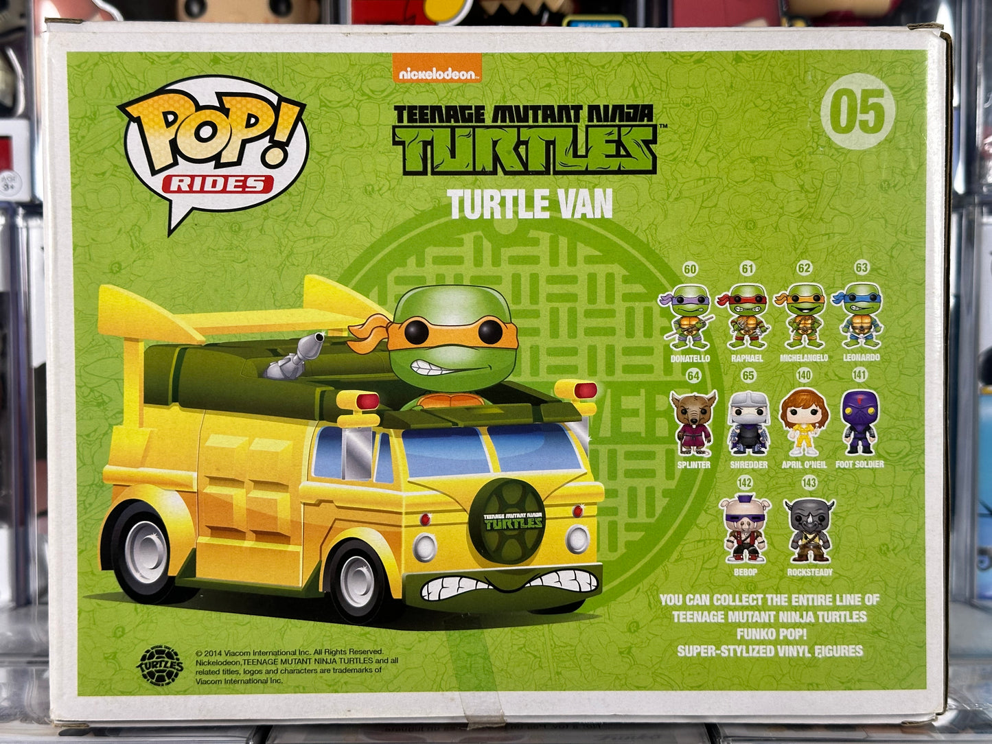 Teenage Mutant Ninja Turtles - Rides - Turtle Van (05) Vaulted