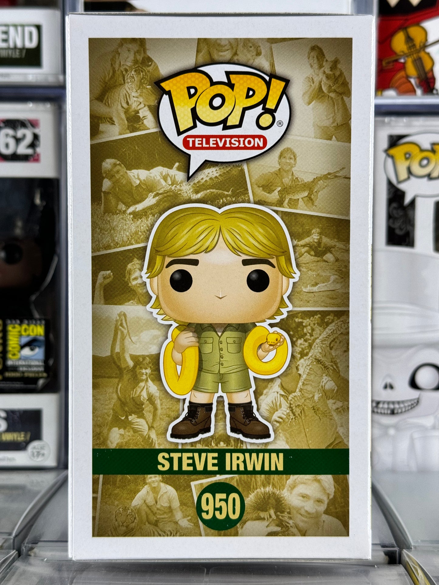 Australia Zoo The Crocodile Hunter - Steve Irwin (w/ Snake) (950) Vaulted Australia Zoo Exclusive