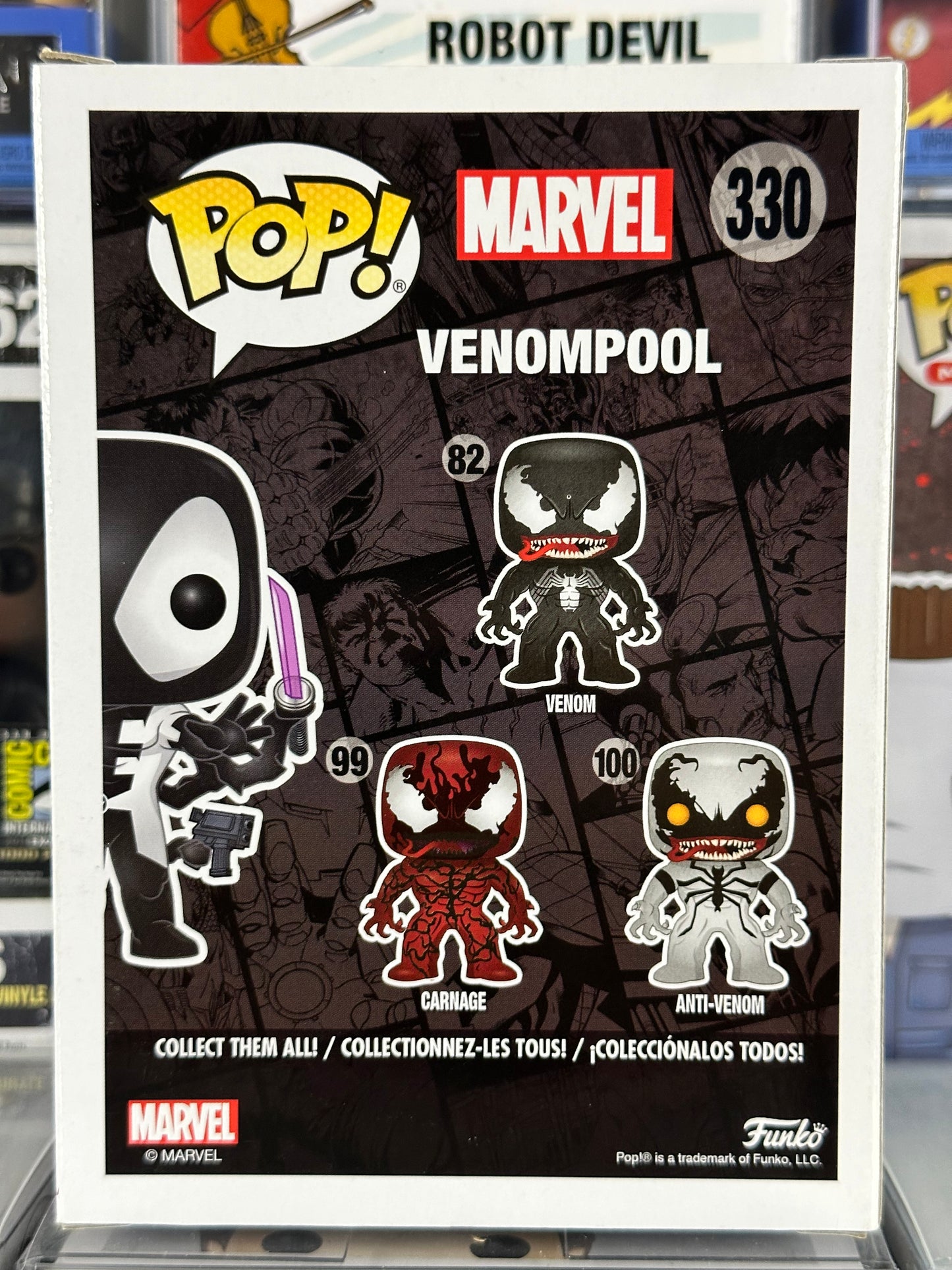 Marvel Deadpool - Venompool (Back in Black) (330) abovedado