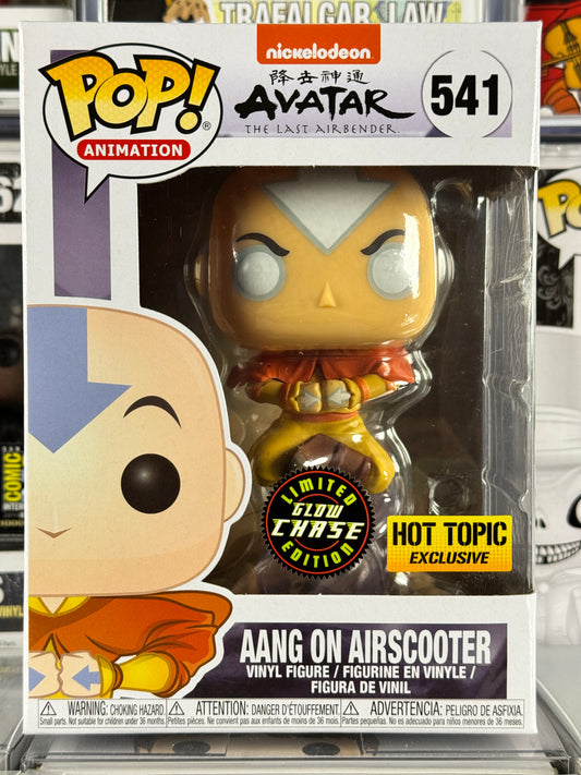 Avatar - Aang on Air Scooter (541) Vaulted Hot Topic Exclusive GLOWING CHASE