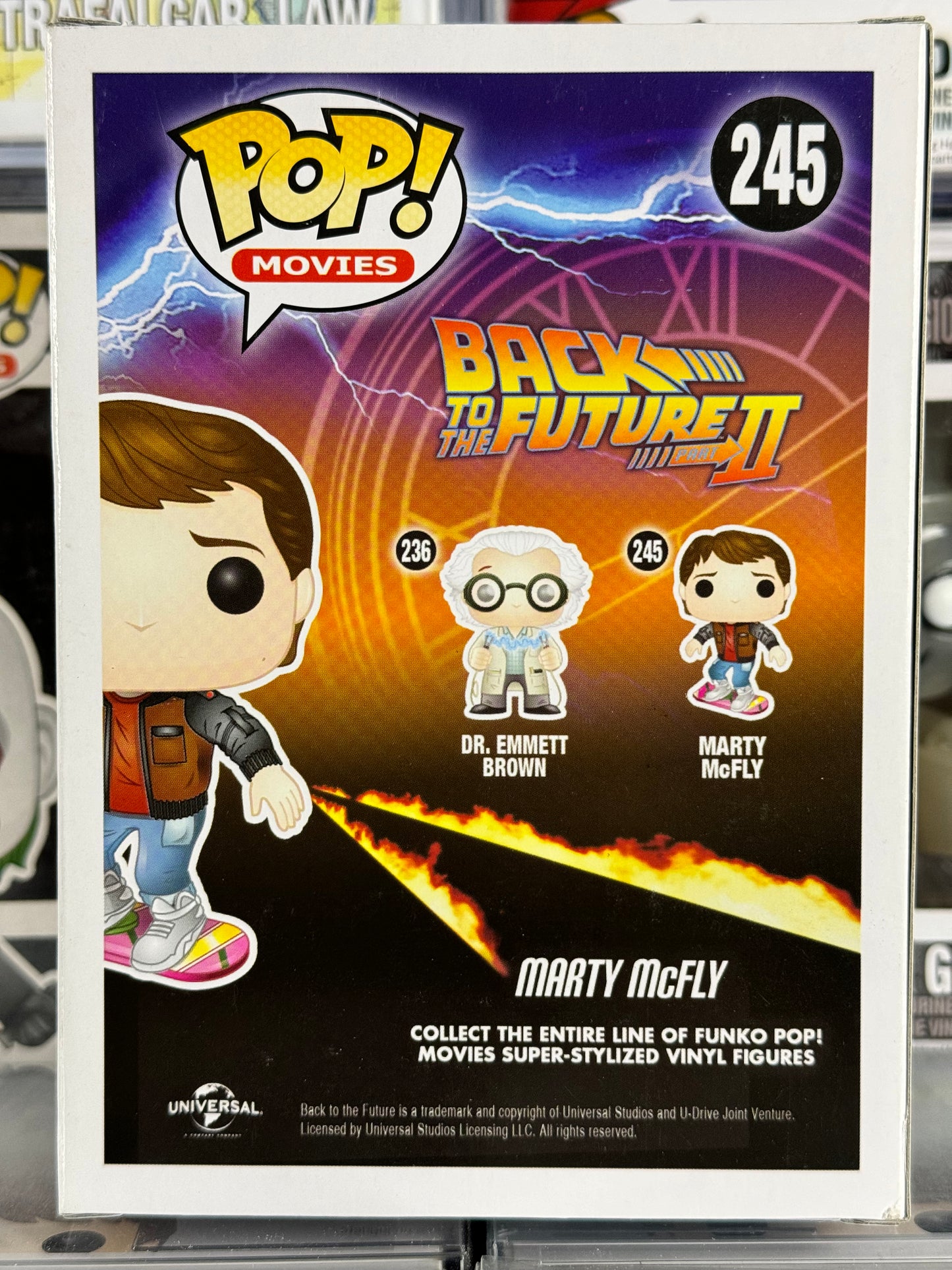 Back to the Future II - Marty McFly (with Hoverboard) (245) Vaulted