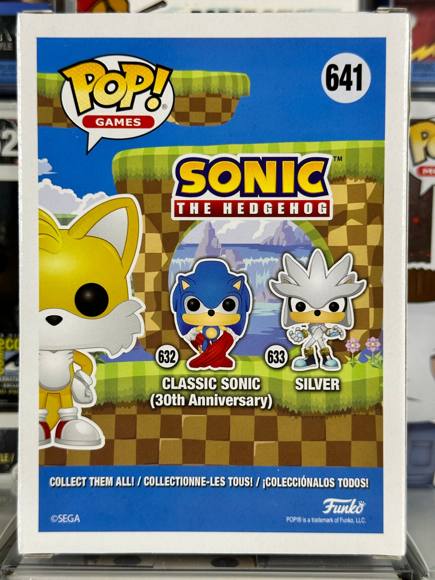 Sonic the Hedgehog - Tails (Flocked) (641) Vaulted Target Con Exclusive