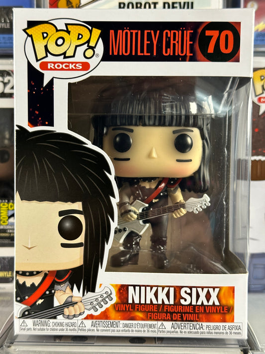 Pop Rocks - Motley Crue - Nikki Sixx (70) Vaulted