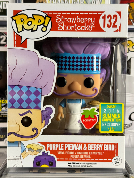 Strawberry Shortcake - Purple Pieman & Berry Bird (Scented) (132) Vaulted 2016 Summer Convention Exclusive