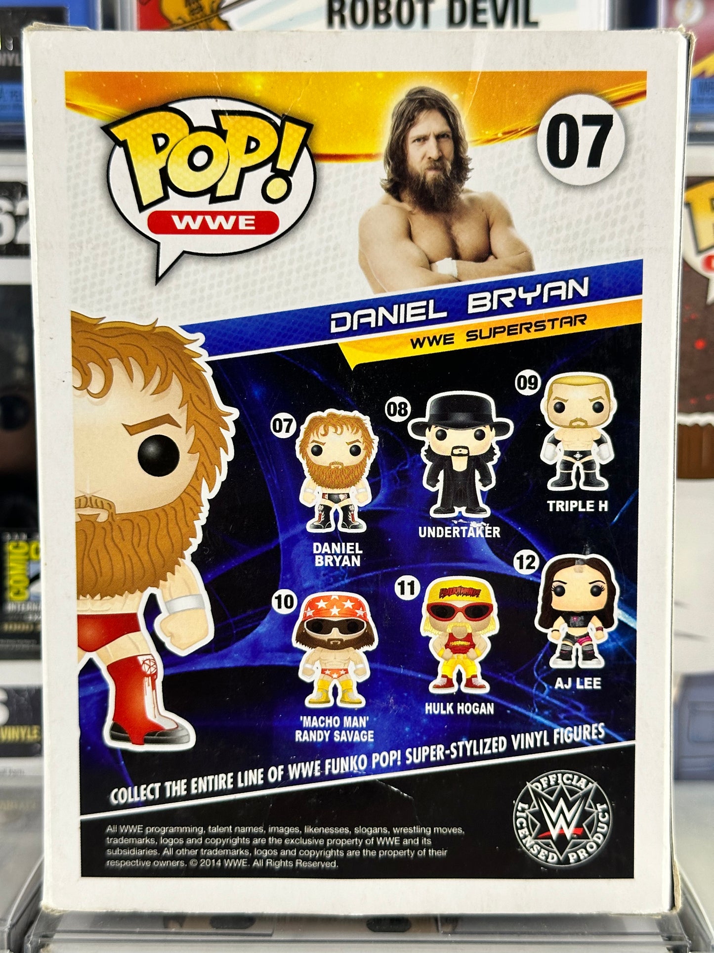 WWE - Daniel Bryan (Red Outfit) (07) Vaulted