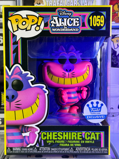 Disney Alice in Wonderland - Cheshire Cat (Blacklight) (1059) Vaulted Funko Shop Exclusive