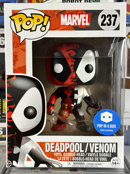 Marvel Deadpool - Asimilación del veneno de Deadpool (primera ejecución) (237) Pop In A Box abovedado exclusivo