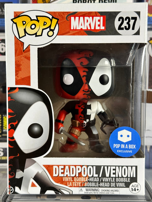 Marvel Deadpool - Asimilación del veneno de Deadpool (primera ejecución) (237) Pop In A Box abovedado exclusivo