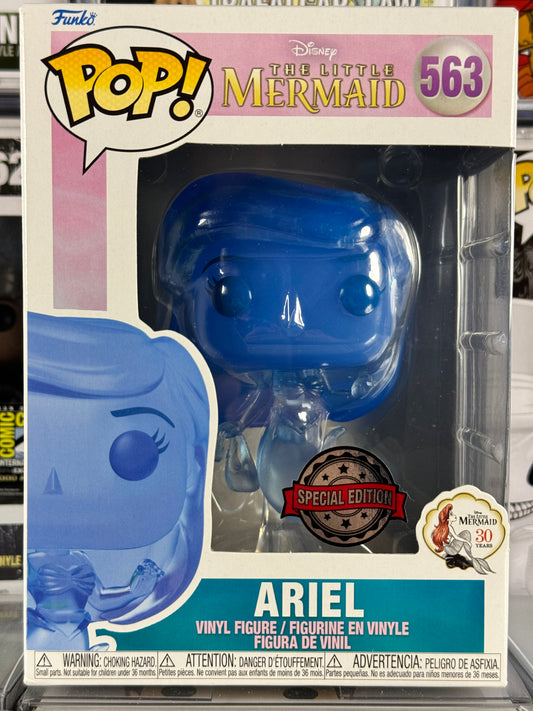 Disney The Little Mermaid - Ariel (with Bag) (Translucent Blue) (563)