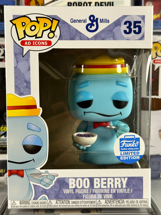 Pop Ad Icons - Boo Berry (Cereal Bowl) (35) Vaulted Funko Shop Exclusive