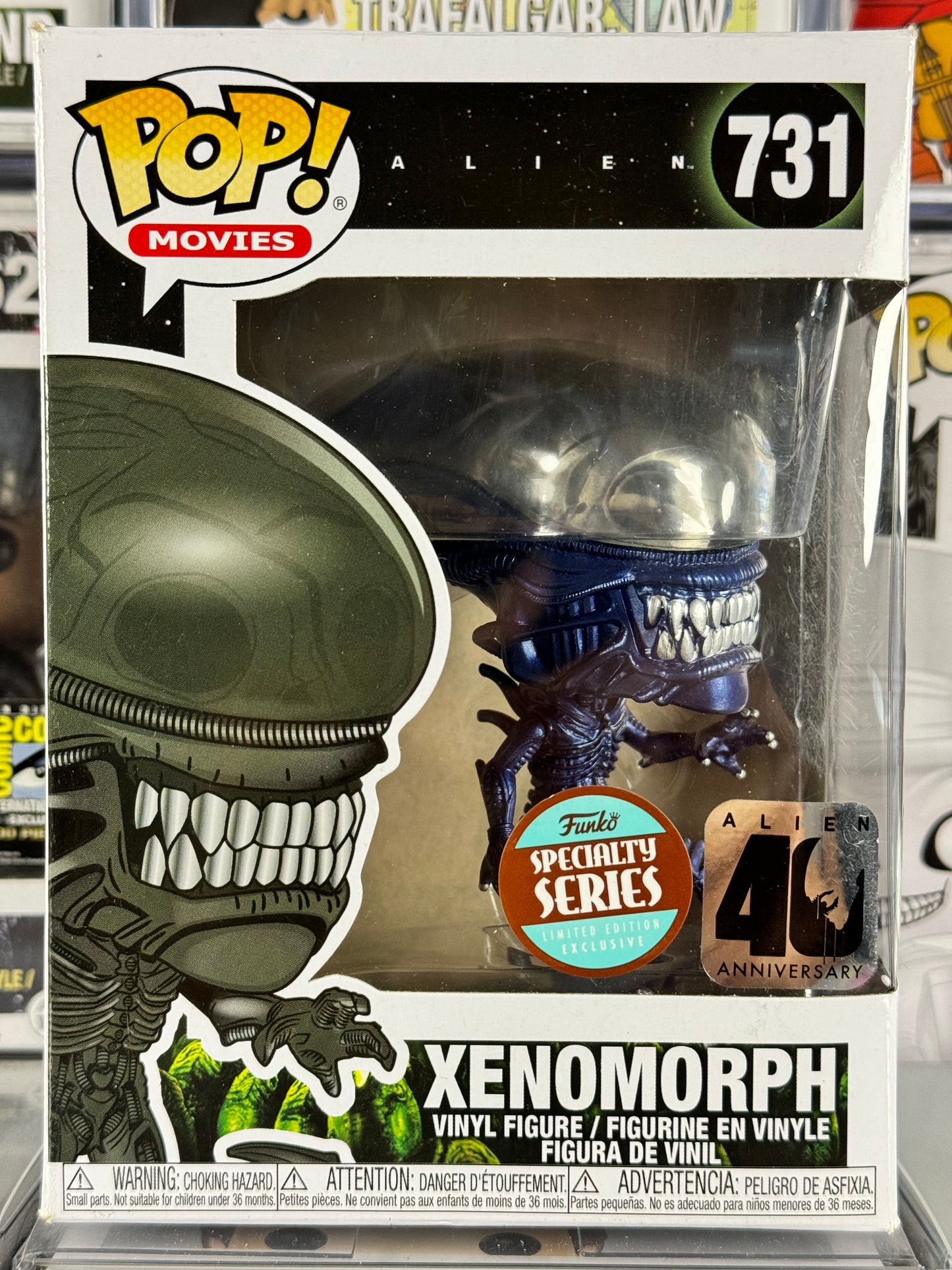Alien - Xenomorph (Blue Metallic) (731) Funko Specialty Series Limited Edition Exclusive Vaulted