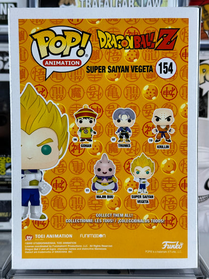 Dragonball Z - Super Saiyan Vegeta (Red Chrome) (154) (Exclusivo de la Convención de Verano de 2019) Bóveda