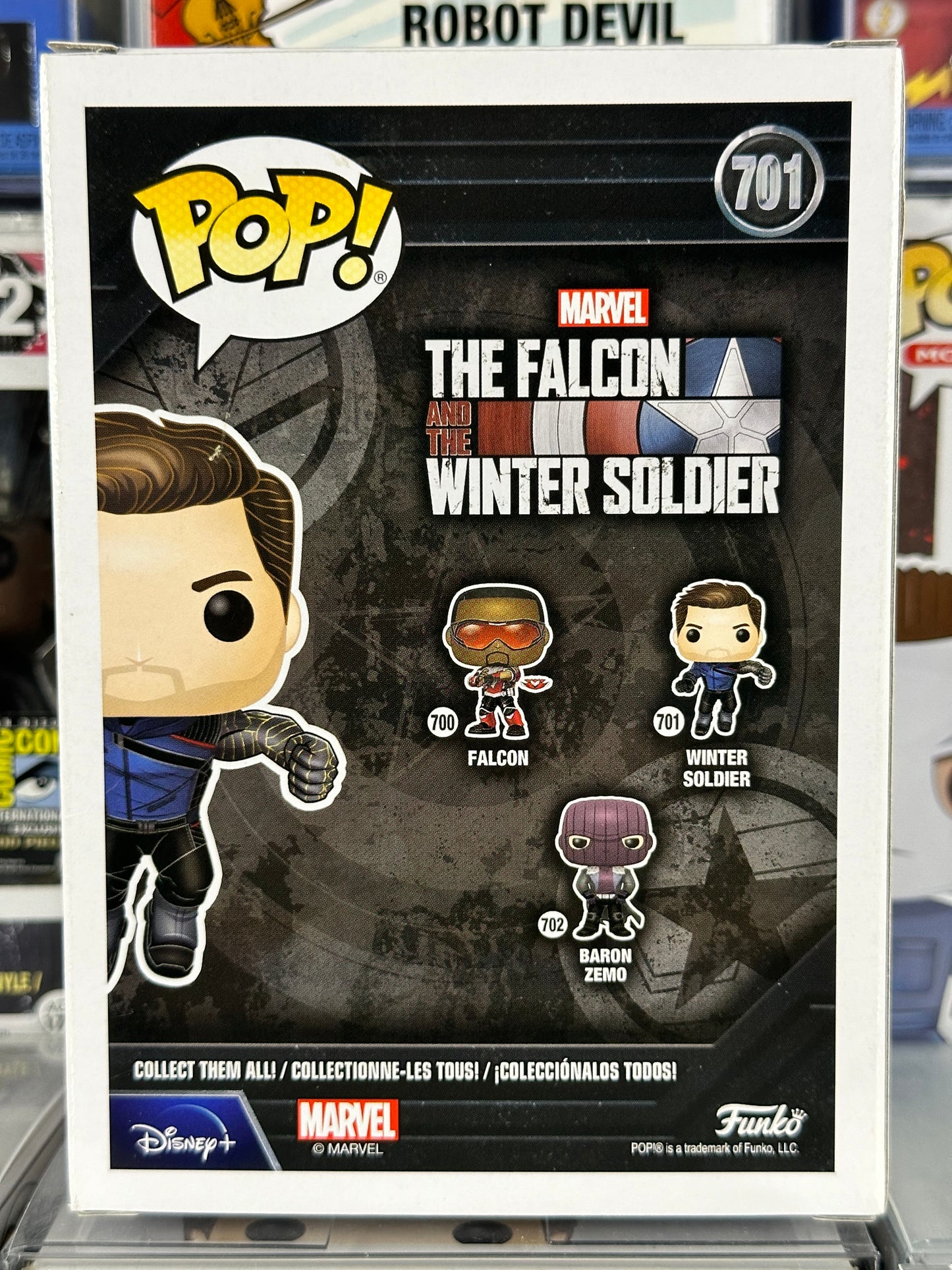 Marvel El Halcón y el Soldado de Invierno - Soldado de Invierno (701)