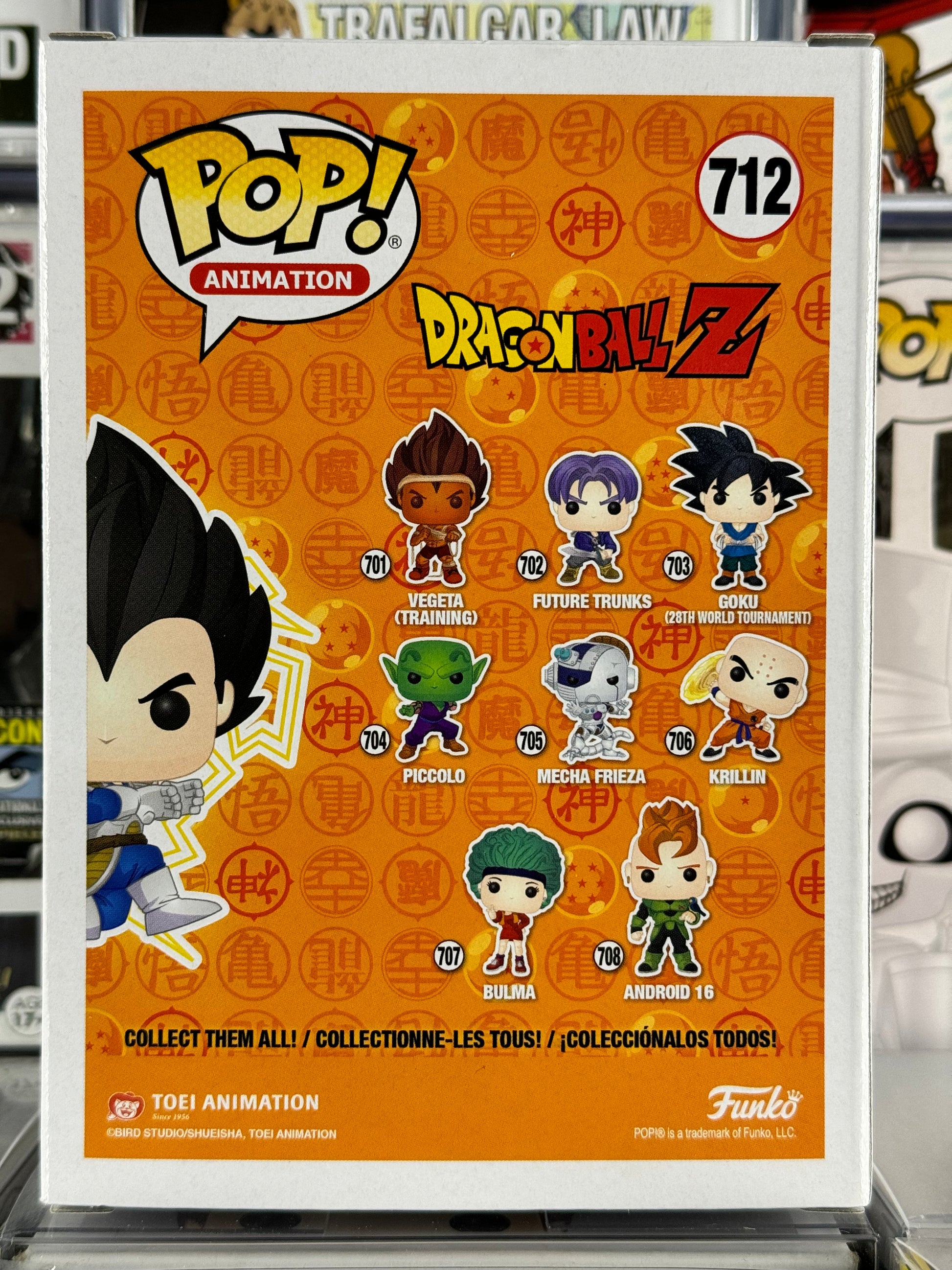 Funko Pop Vegeta 712 Chase version - Collection Funko Pop Vegeta 712 Chase version - Collection