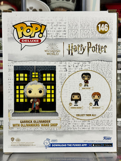 Wizarding Word of Harry Potter - Deluxe - Garrick Ollivander With Ollivanders' Wand Shop (146) 2022 Funkon Limited Edition