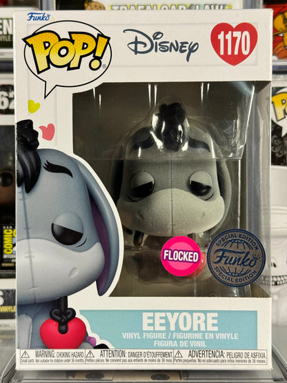 Disney - Winnie The Pooh - Eeyore (Flocked) (1170)