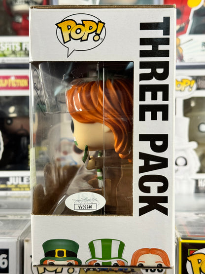 Harry Potter - Ginny, Fred & George Weasley (Quidditch World Cup) (3-Pack) Vaulted SIGNED BY JAMES AND OLIVER PHELPS WITH JSA CERTIFICATE
