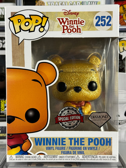 Disney Winnie The Pooh - Winnie The Pooh (Sitting) (Diamond) (252) Vaulted