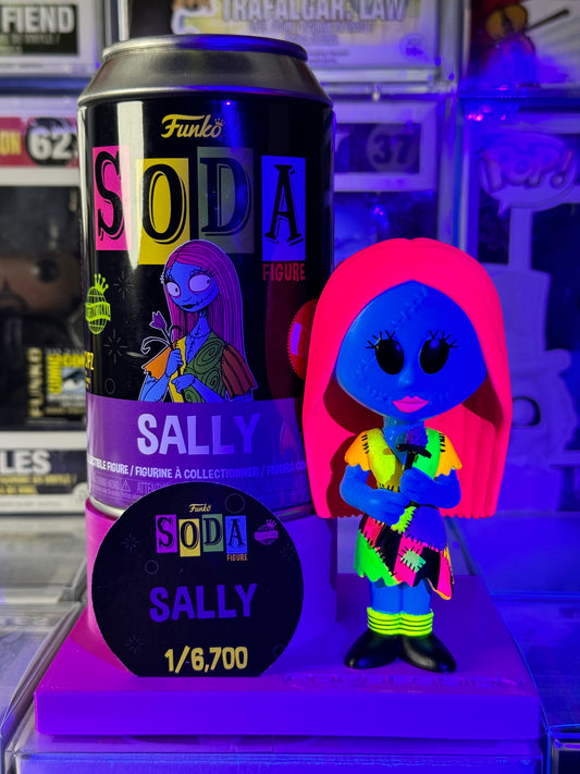 SODA Pop! - Disney The Nightmare Before Christmas - Sally Blacklight