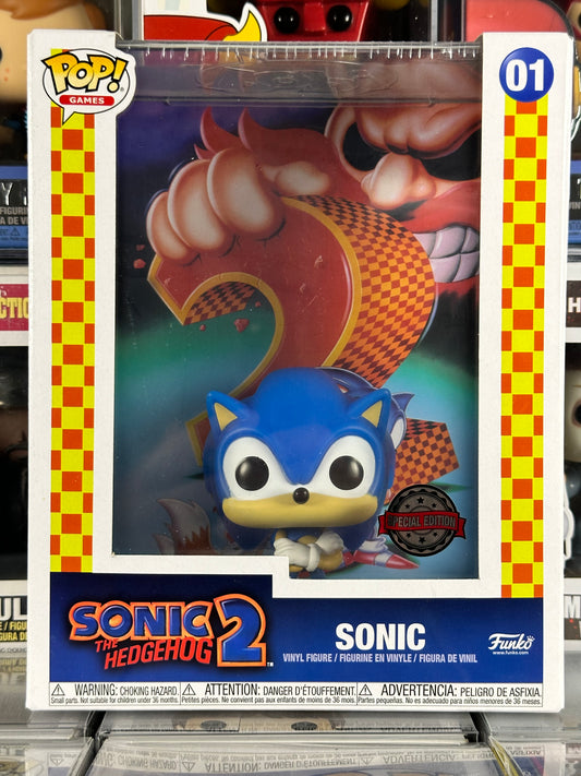 Sonic the Hedgehog 2 - Game Cover - Sonic (01)