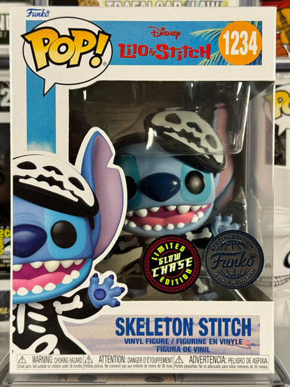 Disney Lilo & Stitch - Skeleton Stitch (1234) GLOWING CHASE
