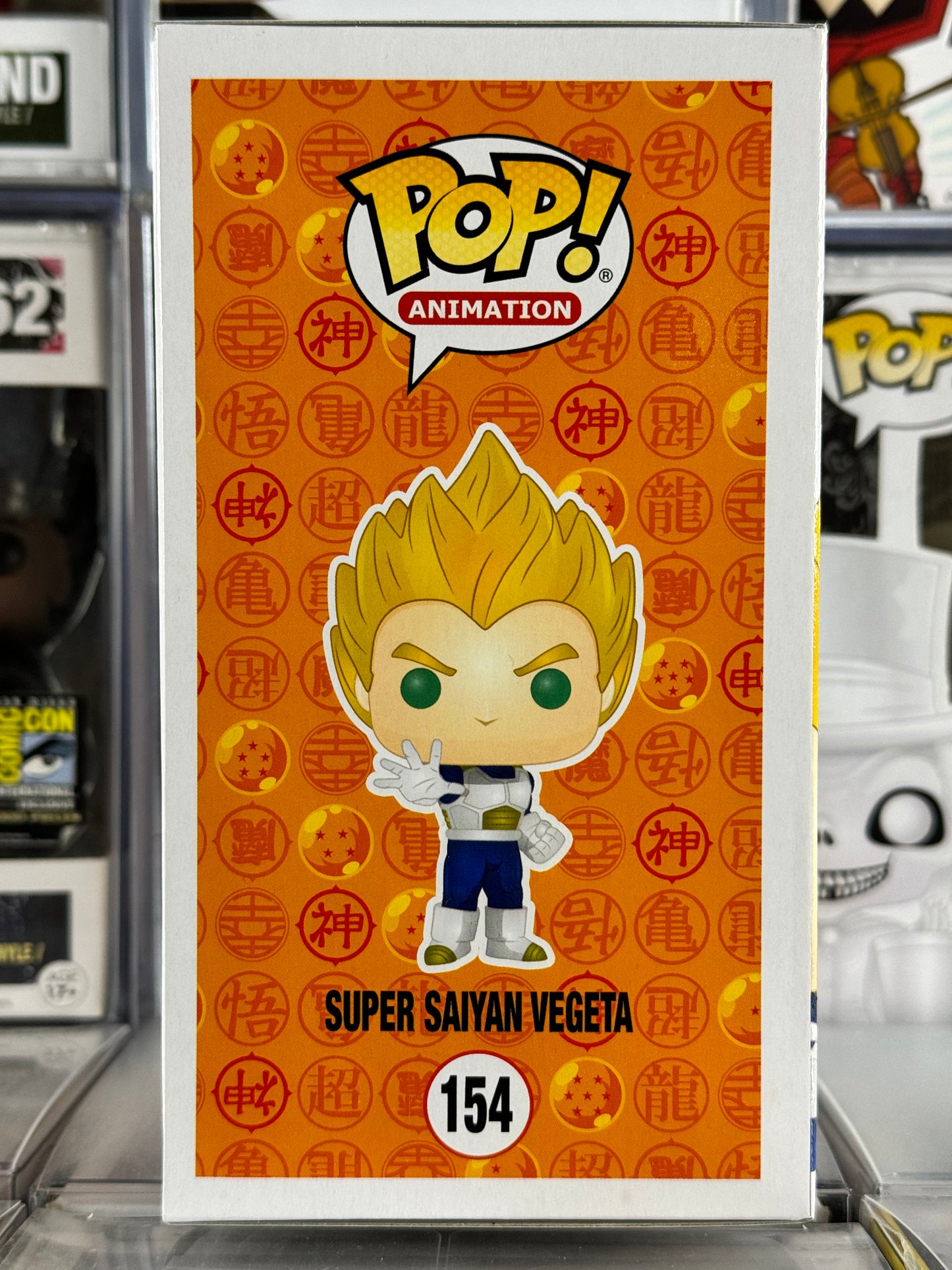 Dragonball Z - Super Saiyan Vegeta (Blue Chrome) (154) 2018 Fall Convention Vaulted