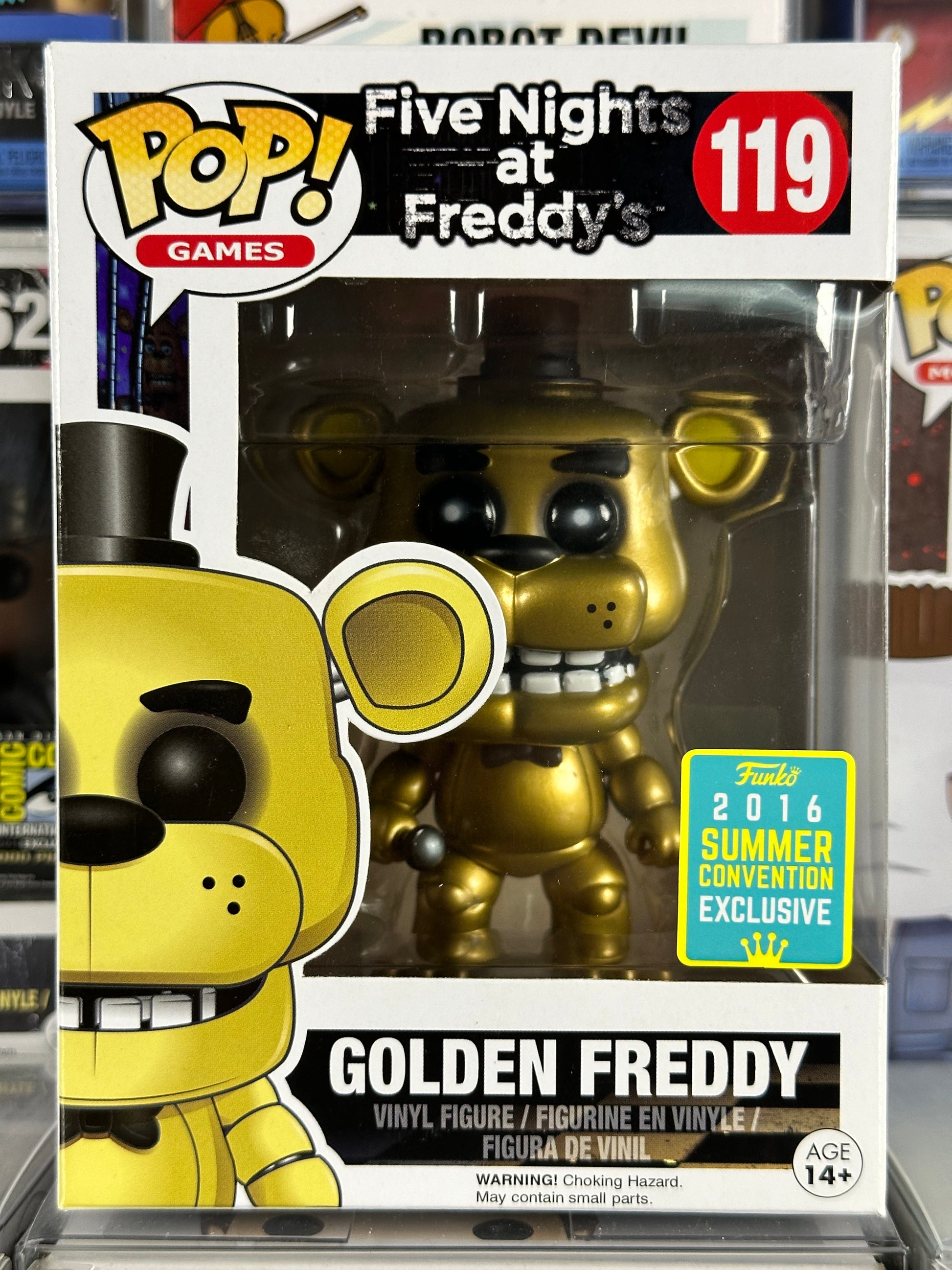 FUNKO FNAF NIGHTMARE FREDDY POP Vaulted