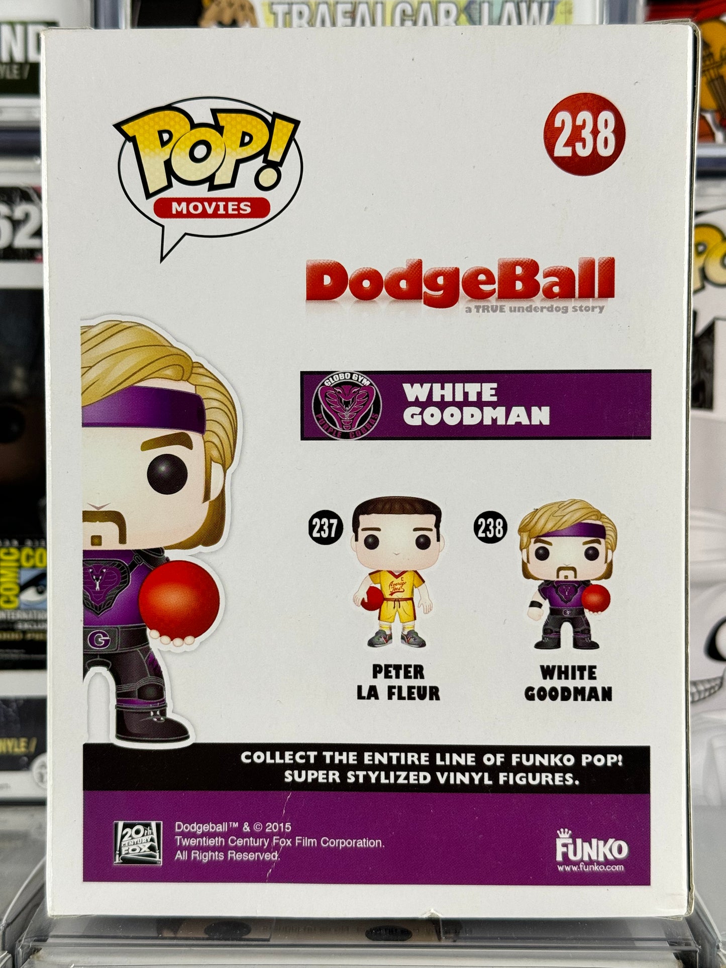 Dodgeball - White Goodman (238) Vaulted