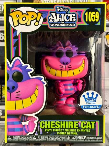 Disney Alice in Wonderland - Cheshire Cat (Blacklight) (1059) Vaulted Funko Shop Exclusive