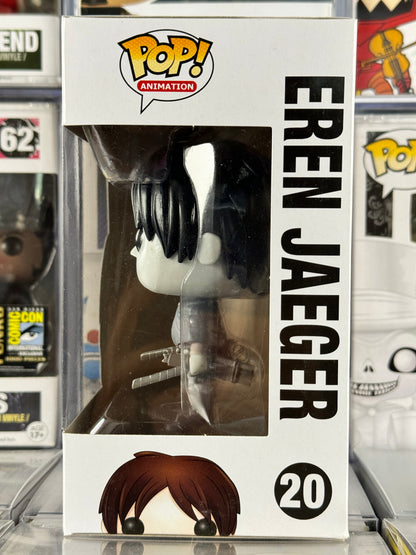 Attack on Titan - Eren Jaeger (Black & White) (20) Vaulted