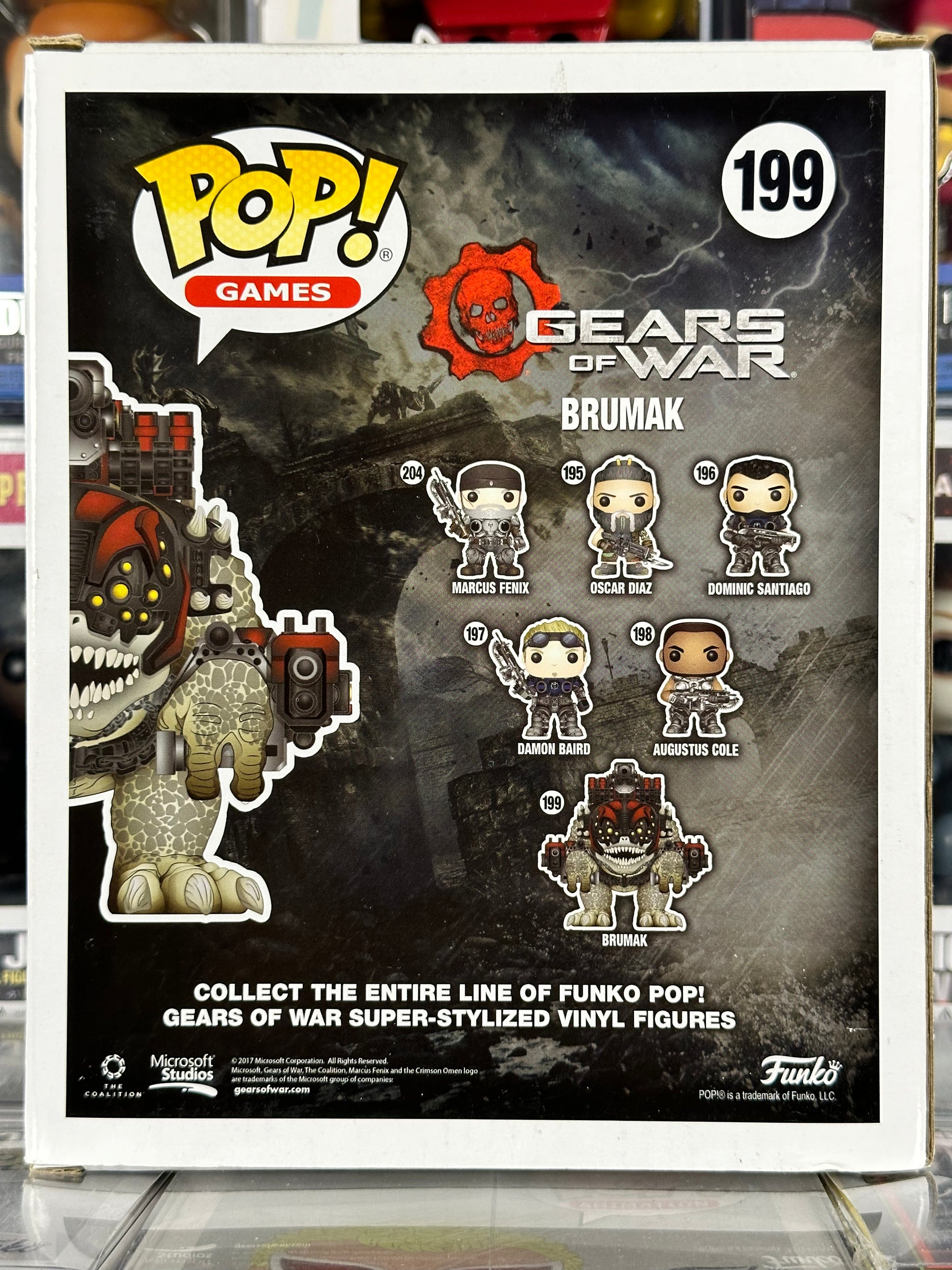 gears of war brumak Gears of War - 6"