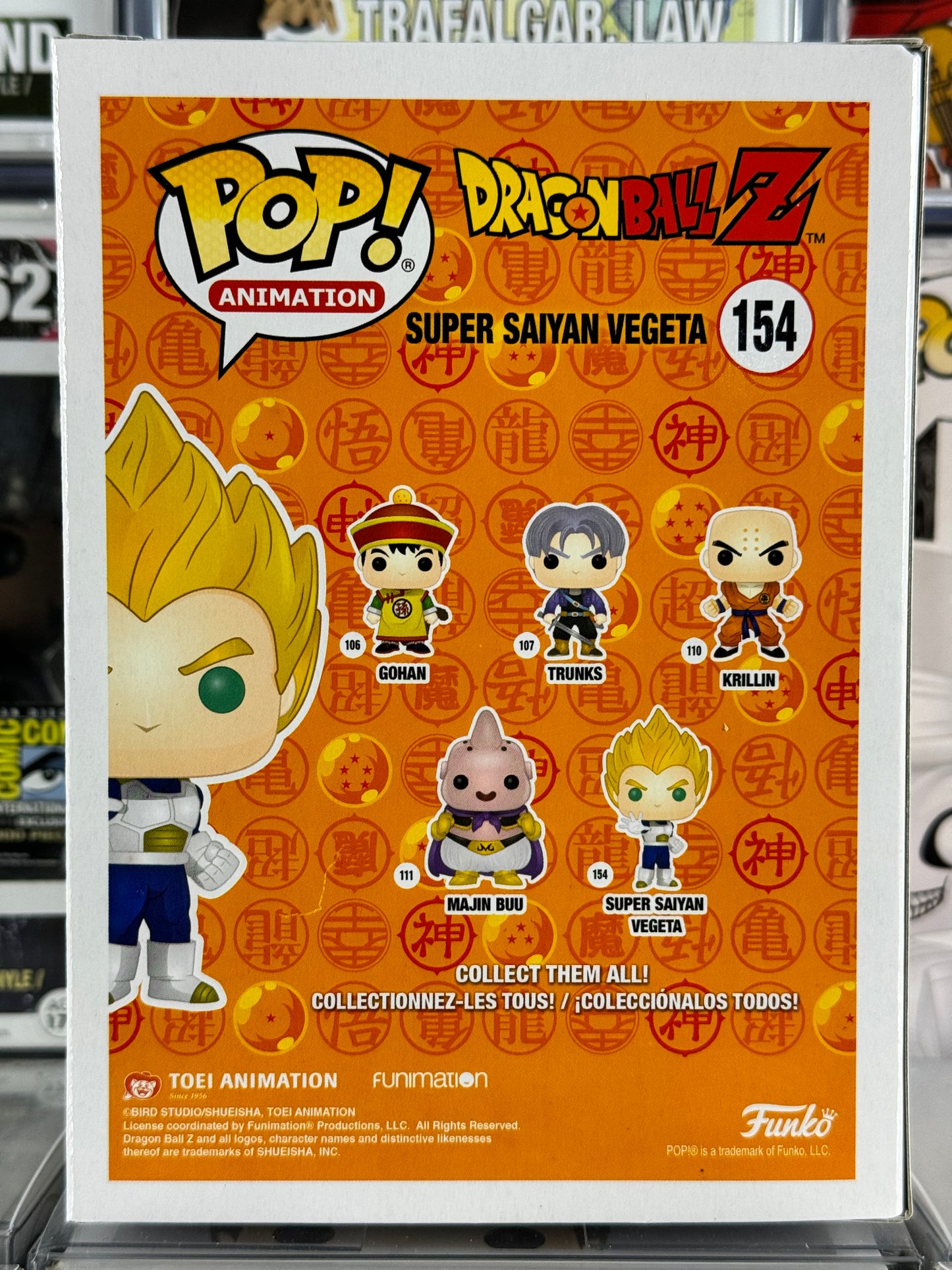 Dragonball Z - Super Saiyan Vegeta (Blue Chrome) (154) 2018 Fall Convention Vaulted