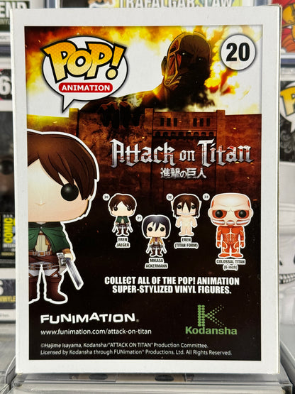 Attack on Titan - Eren Jaeger (Black & White) (20) Vaulted