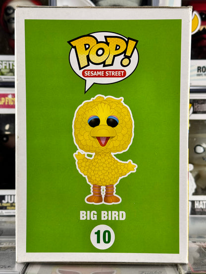 Pop Sesame Street - 6" - Big Bird (Flocked) (10) abovedado
