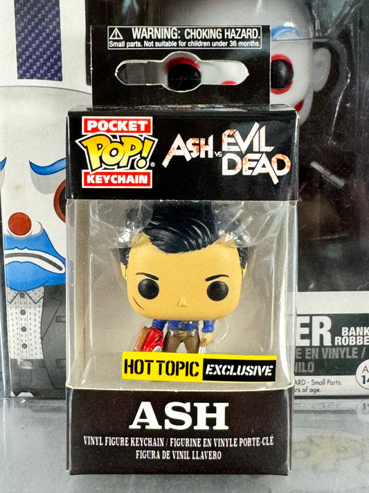 Ash vs The Evil Dead - Ash Pocket Pop! Keychain Vaulted Hot Topic Exclusive