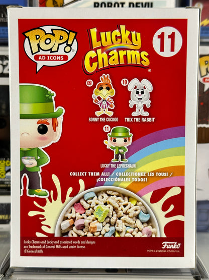 Pop Ad Icons - Lucky Charms - Lucky the Leprechaun (Cereal Bowl) (11) Vaulted Funko Shop Exclusive