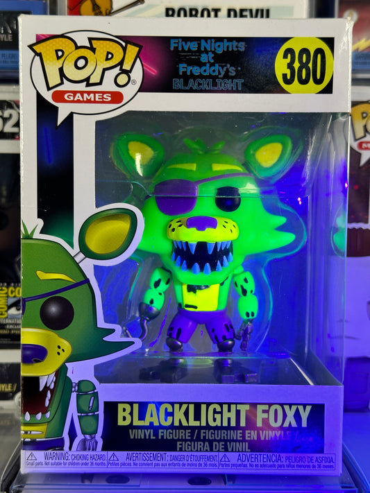 Five Nights At Freddy's Blacklight - Blacklight Foxy (380) Vaulted