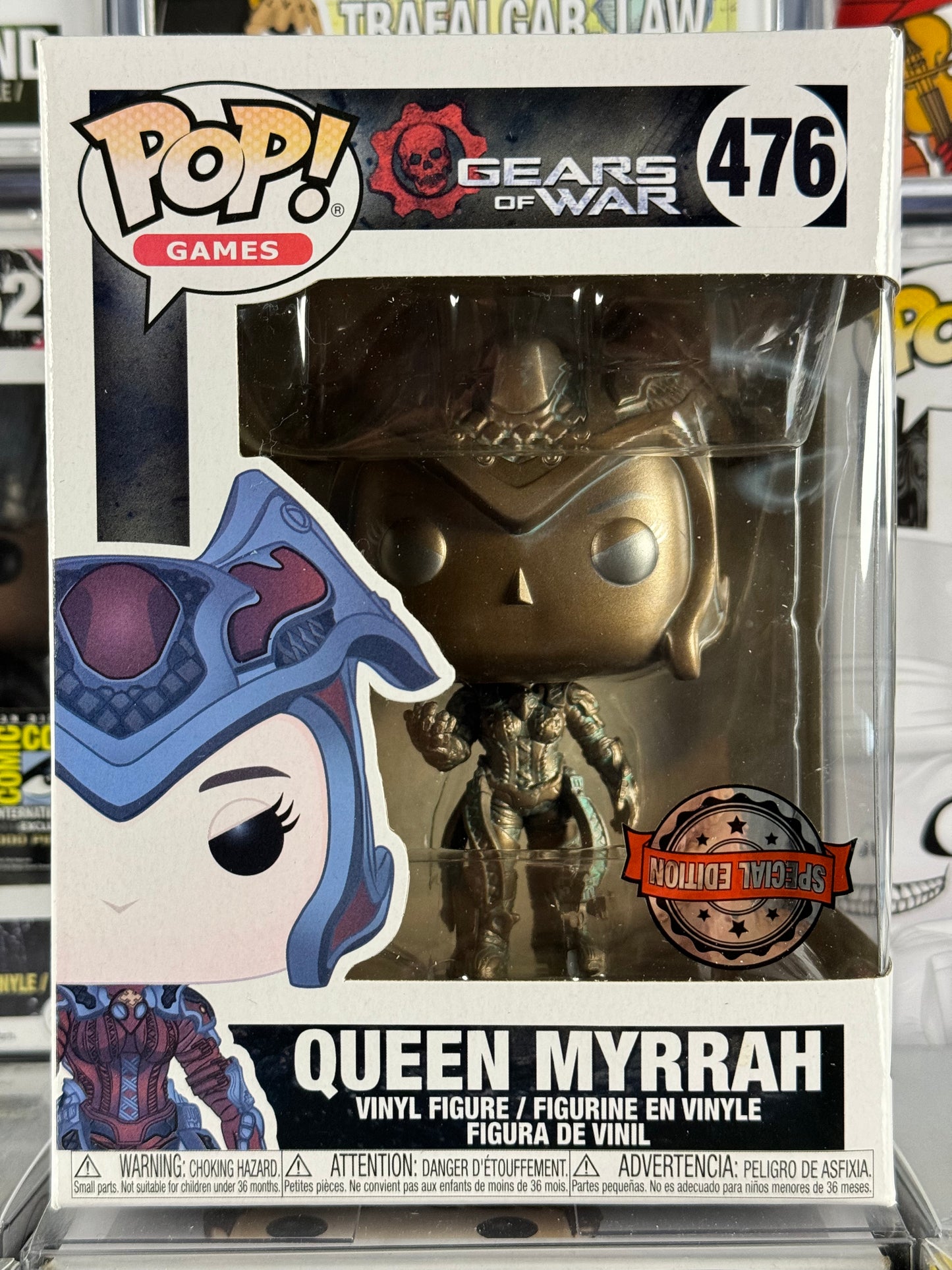 Gears of War - Queen Myrrah (Patina) (476) Vaulted