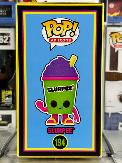 Pop Ad Icons - Slurpee (Green Cup) (Blacklight) (194) 7 Eleven Exclusive
