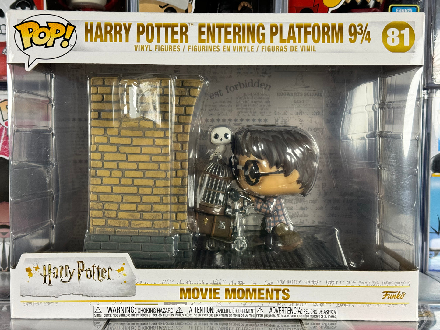 Harry Potter - Momento de la película - Harry Potter entrando a la plataforma 9 3/4 (81) abovedado