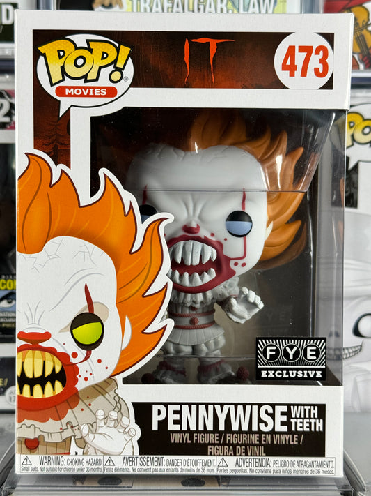 It - Pennywise (con dientes) (ojos azules) (473) Exclusivo de FYE abovedado