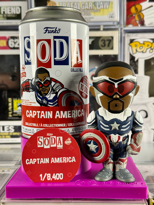 SODA Pop! - Marvel The Falcon and the Winter Soldier - Captain America Vaulted