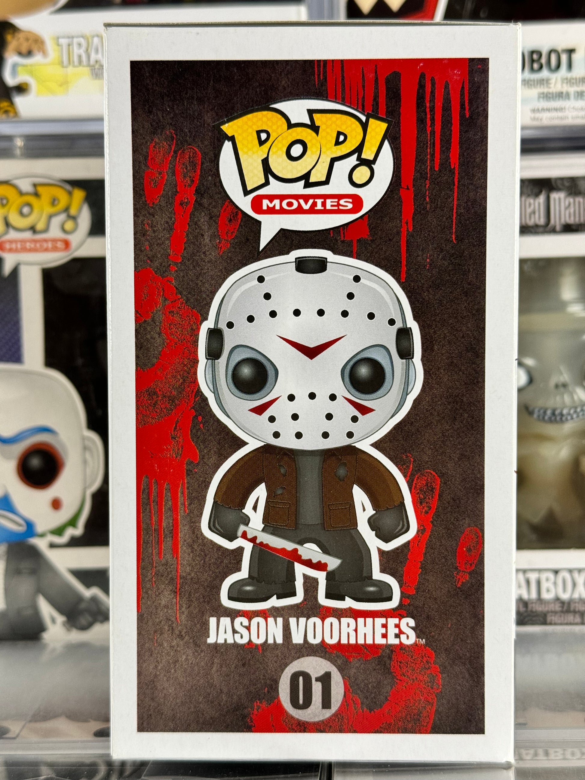 Jason Stuff Friday the 13th - Jason Voorhees (01) GLOWING CHASE (TEAL) – Popsession