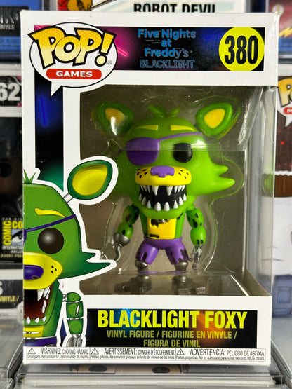 Five Nights At Freddy's Blacklight - Blacklight Foxy (380) Vaulted